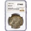 Image 1 : 1884-O Morgan Silver Dollar NGC MS65+