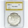 1885-S Morgan Silver Dollar PGA MS62