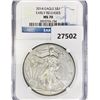 Image 1 : 2014 American Silver Eagle NGC MS70