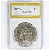 Image 1 : 1889-CC Morgan Silver Dollar PGA XF40