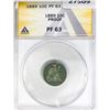 Image 1 : 1889 Seated Liberty Dime ANACS PF63