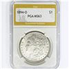 Image 1 : 1894-O Morgan Silver Dollar PGA MS63