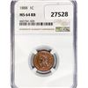 Image 1 : 1888 Indian Head Cent NGC MS64 RB