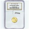 Image 1 : 1991-P $5 1/10oz American Gold Eagle NGC PF70 UC