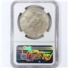 Image 2 : 1923-D Silver Peace Dollar NGC MS61
