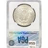 Image 2 : 1882-CC Morgan Silver Dollar PGA MS65