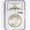 Image 1 : 1878 7/8TF Morgan Silver Dollar NGC MS62