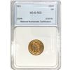 Image 1 : 1901 Indian Head Cent NNC MS65 RED