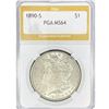 1890-S Morgan Silver Dollar PGA MS64