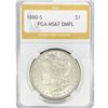 Image 1 : 1880-S Morgan Silver Dollar PGA MS67 DMPL