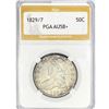 1829/7 Capped Bust Half Dollar PGA AU58+