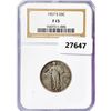 Image 1 : 1927-S Standing Liberty Quarter NGC F15