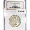 Image 1 : 1934 Maryland Half Dollar NGC MS66