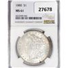 Image 1 : 1880 Morgan Silver Dollar NGC MS61