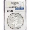 Image 1 : 2014 American 1oz Silver Eagle NGC MS70