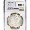 Image 1 : 1883-O Morgan Silver Dollar NGC MS61