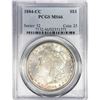 1884-CC Morgan Silver Dollar PCGS MS66