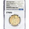 Image 1 : 2021 US 1/2oz Gold $25 Eagle NGC MS69