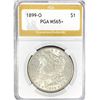 1899-O Morgan Silver Dollar PGA MS65+