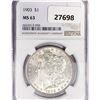 Image 1 : 1903 Morgan Silver Dollar NGC MS63