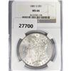 Image 1 : 1881-S Morgan Silver Dollar NGC MS66