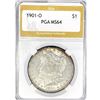 1901-O Morgan Silver Dollar PGA MS64