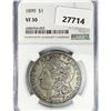 Image 1 : 1899 Morgan Silver Dollar NGC VF30