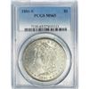 Image 1 : 1881-S Morgan Silver Dollar PCGS MS65
