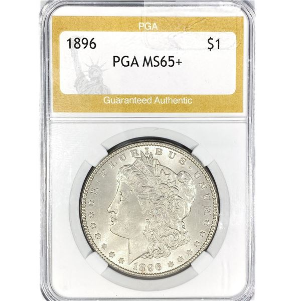 1896 Morgan Silver Dollar PGA MS65+