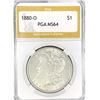 Image 1 : 1880-O Morgan Silver Dollar PGA MS64