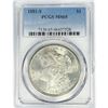 Image 1 : 1881-S Morgan Silver Dollar PCGS MS65