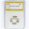 Image 1 : 1898 Barber Dime PGA PR64 CAMEO