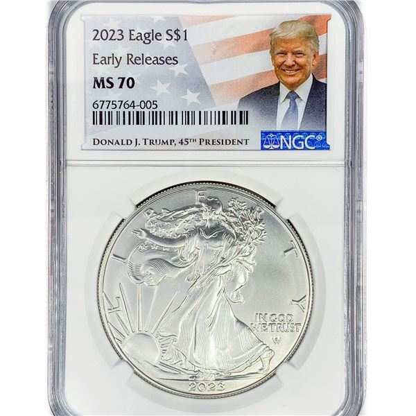 2023 American Silver Eagle NGC MS70