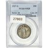 Image 1 : 1927-S Standing Liberty Quarter PCGS VF25