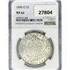 Image 1 : 1890-O Morgan Silver Dollar NGC MS62