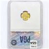 Image 2 : 1889 Rare Gold Dollar PGA MS64