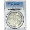 Image 1 : 1887 Morgan Silver Dollar PCGS MS65+