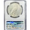 Image 2 : 1923-D Silver Peace Dollar NGC AU58