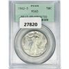 Image 1 : 1942-S Walking Liberty Half Dollar PCGS MS65