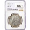 Image 1 : 1886-O Morgan Silver Dollar NGC AU55