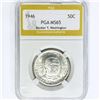 Image 1 : 1946 Booker T Half Dollar PGA MS65