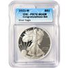 Image 1 : 2021-W American 1oz Silver Eagle ICG PR70 DCAM