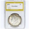 Image 1 : 1892 Morgan Silver Dollar PGA MS64