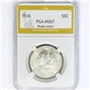 Image 1 : 1936 Rhode Island Half Dollar PGA MS67