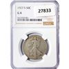 Image 1 : 1927-S Walking Liberty Half Dollar NGC G4
