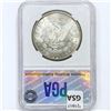 Image 2 : 1884-CC Morgan Silver Dollar PGA MS64
