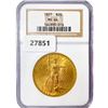 Image 1 : 1927 $20 Gold Double Eagle NGC MS64