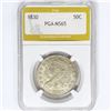 Image 1 : 1830 Capped Bust Half Dollar PGA MS65