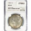 Image 1 : 1900 Morgan Silver Dollar NGC MS64