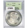 Image 1 : 1881-S Morgan Silver Dollar PCGS MS64